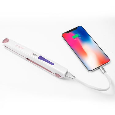 WIRELESS RECHARGEABLE HAIR STRAIGHTENER